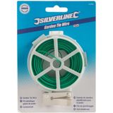 Silverline Tuin Binddraad met Ingebouwde Mes - Groen - 30 meter