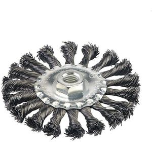 Silverline 656640 Staalborstel met getordeerd draad - 115mm