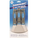 Silverline 3 delige plamuurmessen set, Expert 50, 75 en 100 mm