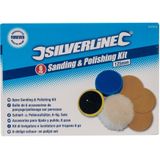 Silverline 6-delige schuur- en polijst set