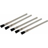 Silverline Soldeer Flux Kwasten - Ø 15 Mm - 5 Stuks