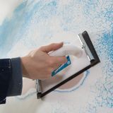 Silverline Schuurgaas rol - 5 meter - korrel 80 - dubbelzijdig - 115 mm breed