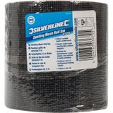 Silverline Schuurgaas rol - 5 meter - korrel 80 - dubbelzijdig - 115 mm breed