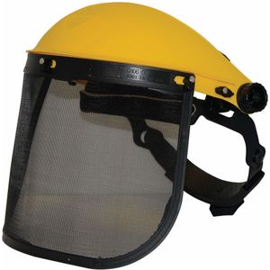 Silverline Bosbouwhelm - Gelaatsscherm Gaas - Comfortabele Hoofdband - EN1731