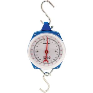 Silverline Heavy Duty hangweegschaal - 200 kilo capaciteit - robuust metalen frame - groot display - 2 sterke haken