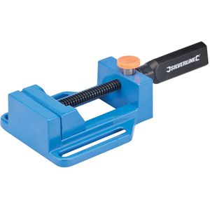 Silverline Compacte bankschroef - gegoten aluminium - 65 mm kaakopening - snel-verlos mechanisme