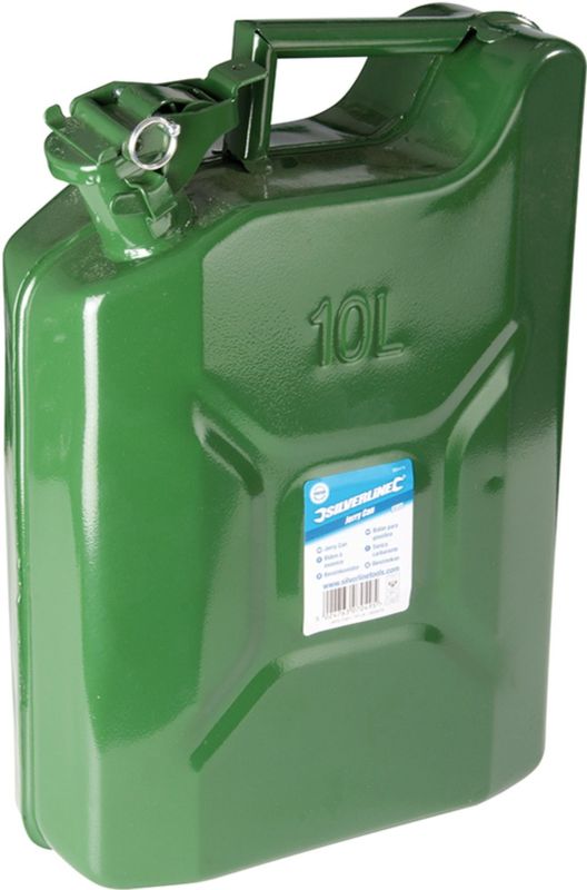 Silverline Metalen Brandstof - Jerrycan - Inhoud 10 liter