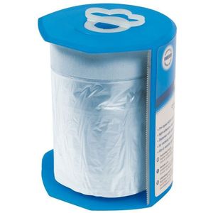 Silverline Plastic Dekfolie en Houder - 55 cm X 33 Meter