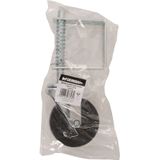 Fixman Hekwiel met veer - zwenkwiel - Ø 100 mm - maximale belasting 57 kg