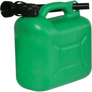 Silverline Plastic Brandstof Jerrycan - 5 liter - Groen