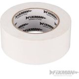 Fixman Super Heavy Duty Duct Tape - Sterk, water- en weerbestendig - 50 mm x 50 m - Wit