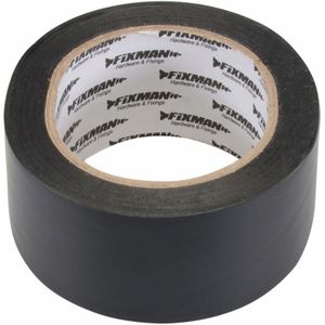 Fixman Isolatietape - 50 mm x 33 meter - Zwart