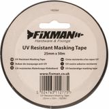 Fixman - Afplaktape - Blauw - UV-Bescherming - Optimale Kleefkracht