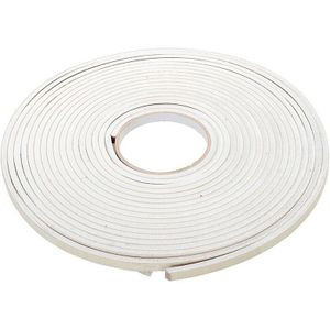 Fixman Tochtstrip - tochtwering - wit - zelfklevend - I-profiel - 10,5 meter - 3 tot 8 mm