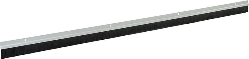 Fixman Garagedeur Tochtstrip - Wit - 25 mm Borstelharen - 106.7 cm - 2 stuks