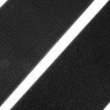 Fixman Zelfklevende Klittenband Rollen - 20 mm x 5 meter - Zwart - Haak en Lus