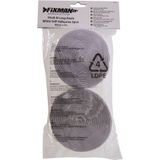 Fixman Zelfklevend klittenband - 50 mm breed - 5 meter lang - wit - 2 rollen