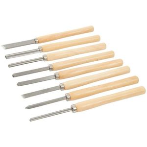 Silverline 8-delige Houtbeitel set