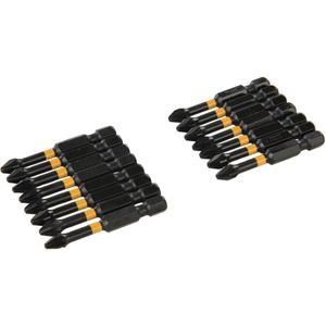 Triton Pozidriv Impact Schroefbits - PZ2 - 50 mm - Set van 15 stuks - Duurzaam S2 Staal