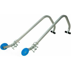 Silverline - Ladder Nokhaken - 101.5 cm - Aluminium - 2 Stuks