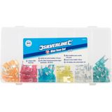 Silverline 120-delige set mini-zekeringen ATN