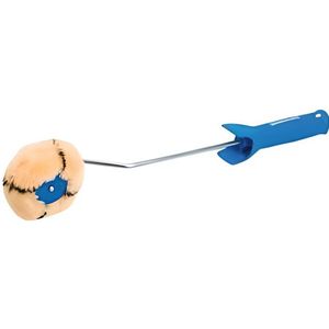 Silverline Hoek verfroller - lang handvat - 100 mm - 12 mm pluis - acryl