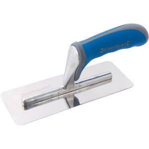 Silverline Softgrip mini-pleistertroffel - roestvrijstaal - 200 mm - ergonomisch handvat