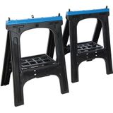 Silverline 973048 Kunststof schragen - draagcapaciteit 200kg (set van 2 stuks)