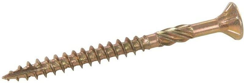 Fixman - Spaanplaatschroeven - Geel Verzinkt - Torx-Aandrijving - Type 17 Punt