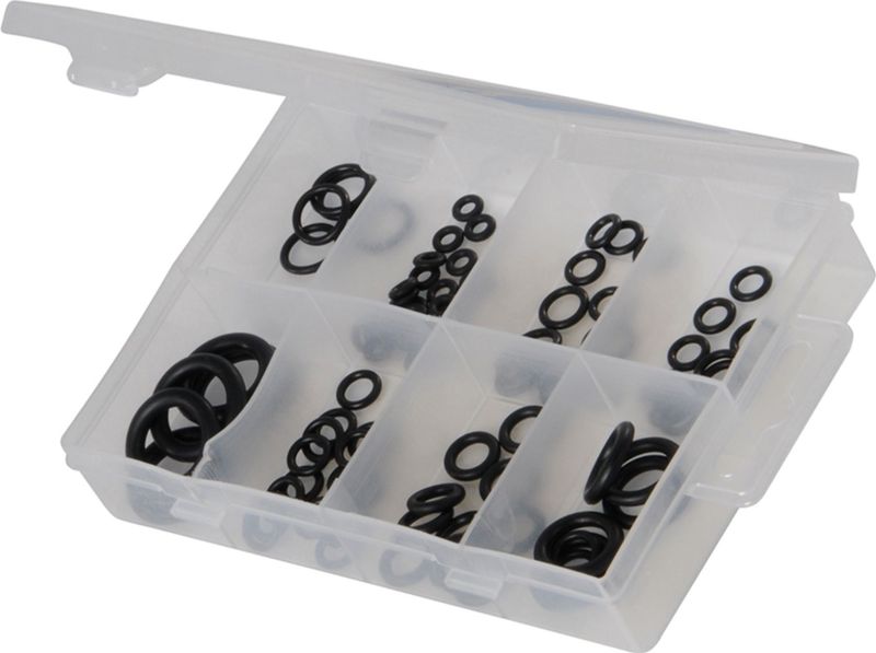 Fixman O-ring Assortiment - 85-delig - Lucht- en Waterdicht - Inclusief Opbergkoffer