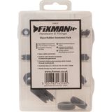 Fixman Rubberen afdichtingsringen - anti-trilling - industrieel - 35-delig - diverse maten