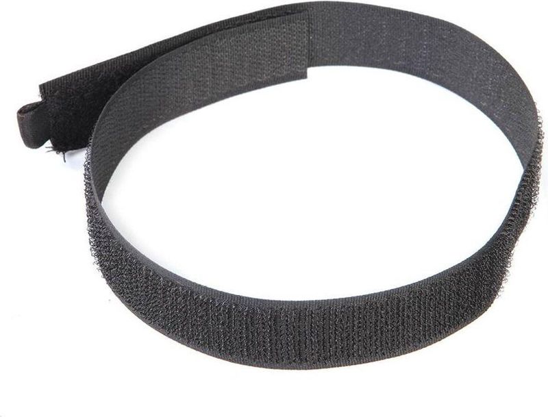 Fixman Klittenband Kabelbinders - 45 cm - Zwart - 10 Stuks