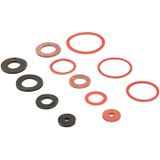 Fixman Assortiment vezel en rubberen afdichtingsringen - 280-delig - met handige opbergkoffer