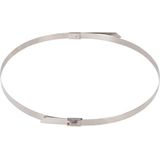 Fixman Roestvrijstalen kabelbinders - 30 cm - 50 stuks - corrosiebestendig - afgeronde randen