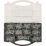 Fixman Klinknagel assortiment - 650 delig - aluminium en zink - diverse maten - met opbergkoffer