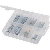 Fixman Assortiment splitpennen - roestbestendig - 175-delig - diverse maten - opbergkoffer