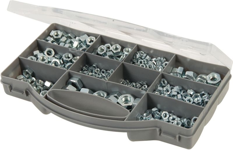 Fixman 771284 1000-delige Zeskantmoer assortiment