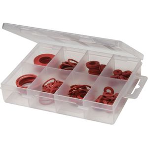 Fixman Vezel Sluitring Assortiment - van 10 Mm met 3 Mm Ogen Tot 30 Mm met 16 Mm Ogen
