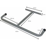 Fixman Dubbelzijdige Plafond Opberghaken - 290 Mm