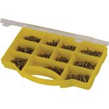 Fixman Zelftappende schroeven - RVS A2 - 570-delig assortiment met opbergkoffer