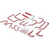 Fixman - Opberghaak Assortiment - 20 Delig - Roestbestendig - Zink-Platering