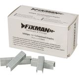 Fixman 10J Gegalvaniseerde Nietjes - 11.2 X 12 X 1.16 Mm - 5000 Stuks