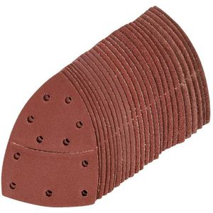 Silverline Schuurvellen - Klittenband - 102 x 152 mm - 25 stuks - Diverse korrelgroftes