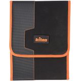 Triton 823149 steekbeitel, 5-delige set Twcs5: 6, 12, 19, 25 en 32 mm, zwart-oranje