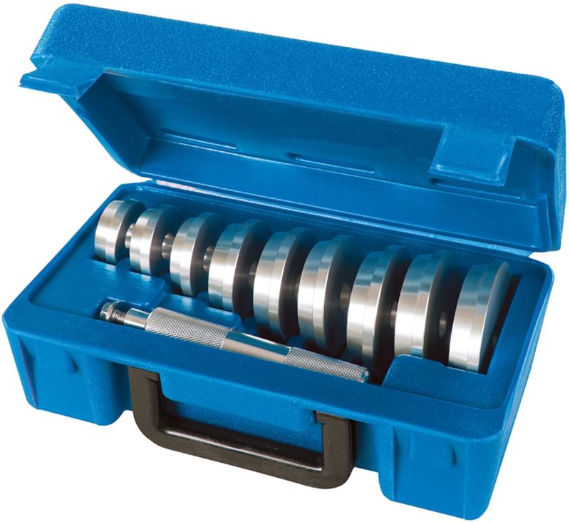 Silverline - Wiellager Montageset - Aluminium - Inclusief Opbergkoffer