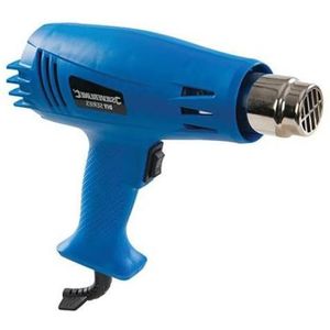 Silverline Heteluchtpistool - 1500W - 2 hittestanden - 500°C - Inclusief reductiekop