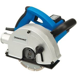 Silverline Krachtige muurzaag - verstelbare zaagbreedte - dubbele snijschijven - 1700 W - Ø 150 mm