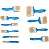 Silverline Wegwerp schilderskwasten set - 50 delig - diverse maten - ideaal voor fijn verfwerk en schoonmaak