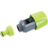 Silverline 710670 Mixer Tap Connector Universele mengkraanaansluiting, groen 375c / grijs 431c