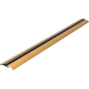 Fixman Tochtstrip - Tochtwering - Goud - Aluminium - 91 X 8 cm - Deur Tochtstopper